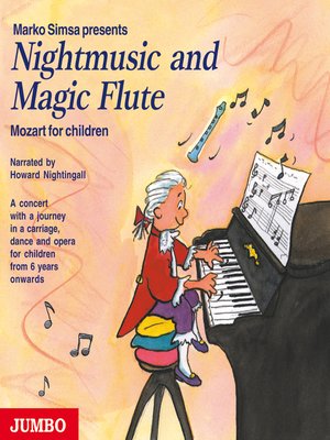 cover image of Nightmusic and Magic Flute. Mozart for children